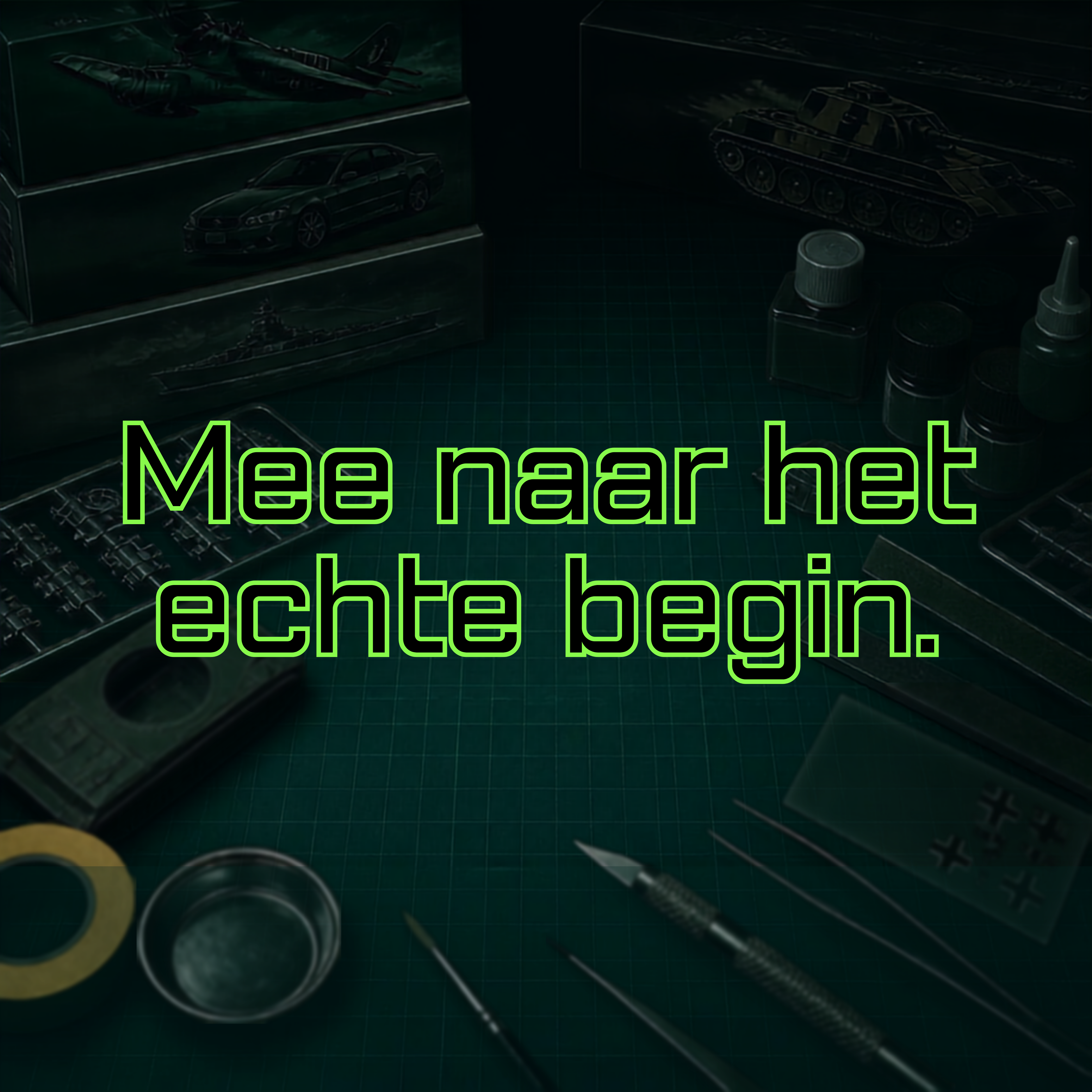 Mee naar het echte begin.