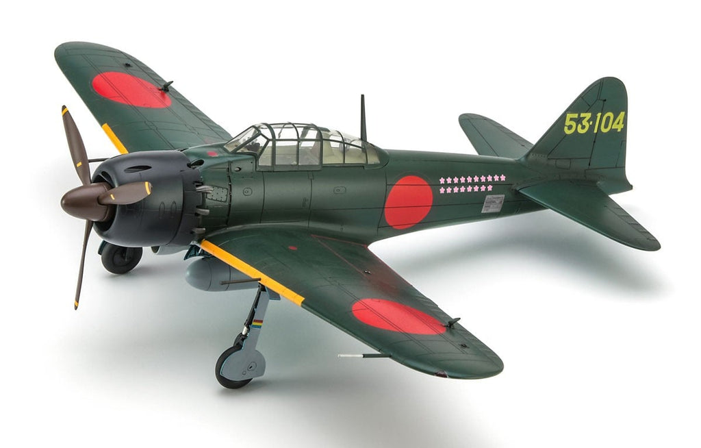 Mitsubishi A6M5 Zero Fighter Type 52 "Ace Pilots" w/Figure - Hasegawa 1:48 modelbouwpakket