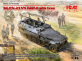 Sd.Kfz.251/6 Ausf.A with Crew - ICM 1:35 modelbouwpakket