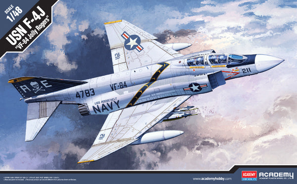 F-4J Phantom II "VF-84 Jolly Rogers" - Academy 1:48 modelbouwpakket