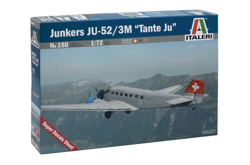 Junkers Ju-52/3M ''Tante Ju'' | 0150 | Italeri