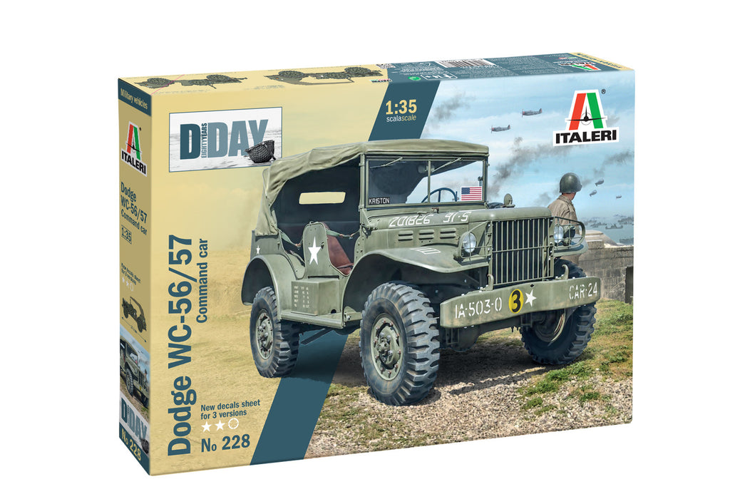 Dodge WC-56/57 Command Car | 0228 | Italeri