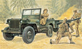 Willys MB Jeep & Trailer | 0314 | Italeri
