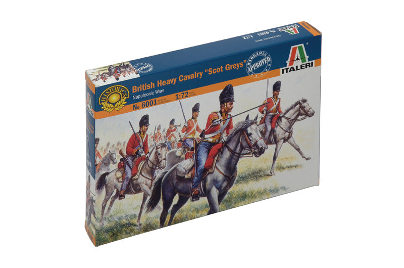 British Heavy Cavalry "Scot Greys" (Nap. Wars) | 6001 | Italeri