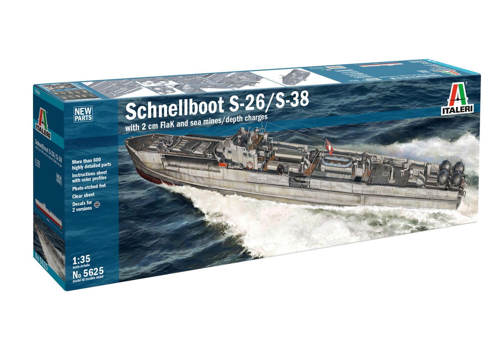 Schnellboot S-26/S-38 | 5625 | Italeri