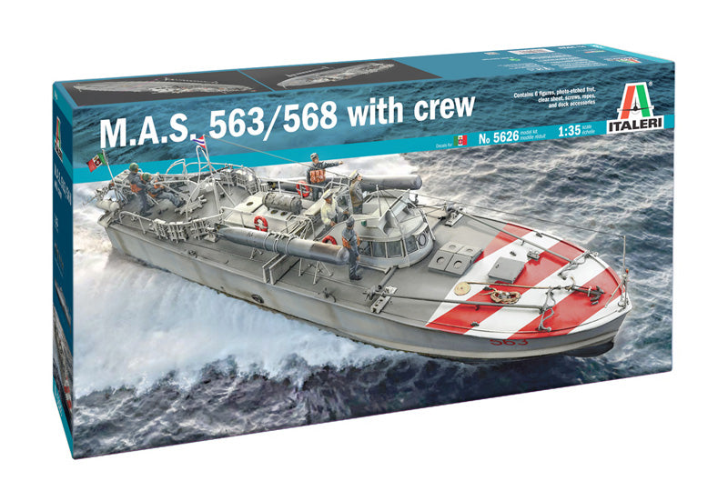 M.A.S. 563/568 with crew | 5626 | Italeri