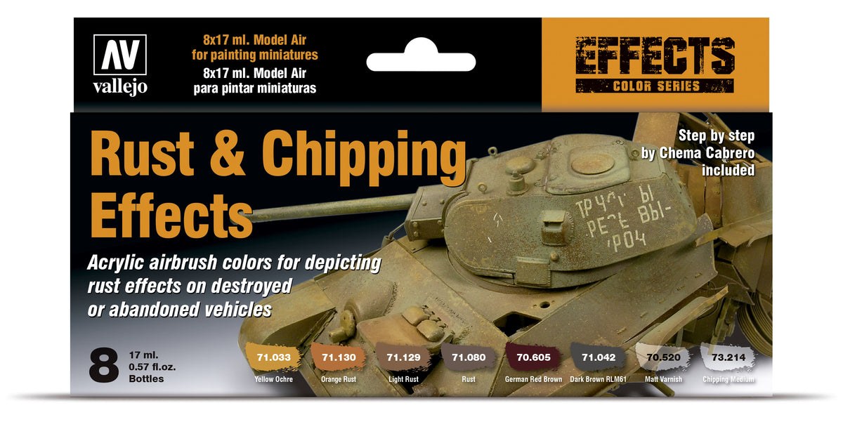 Rust & Chipping Effects | 71.186 | Vallejo