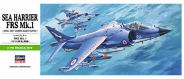 Sea Harrier FRS Mk.1 - Hasegawa 1:72 modelbouwpakket