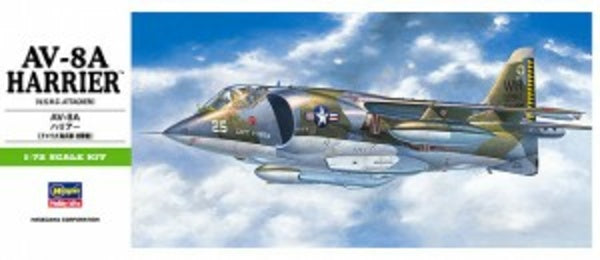 AV-8A Harrier - Hasegawa 1:72 modelbouwpakket
