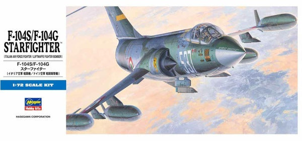 F-104S/F-104G Starfighter - Hasegawa 1:72 modelbouwpakket