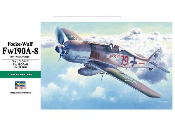 Focke-Wulf Fw190A-8 - Hasegawa 1:48 modelbouwpakket