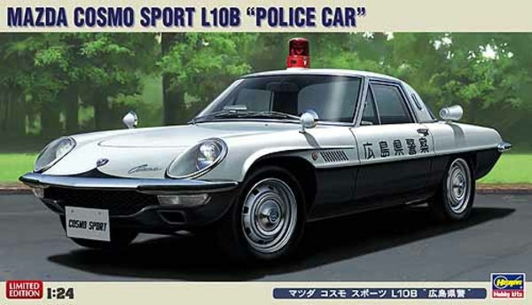 Mazda Cosmo Sport L10B "Police Car" - Hasegawa 1:24 modelbouwpakket