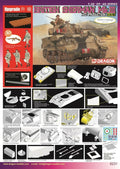 British Sherman Mk.III Mid Production, Sicily - Dragon 1:35 modelbouwpakket