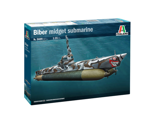 Biber Midget Submarine | 5609 | Italeri
