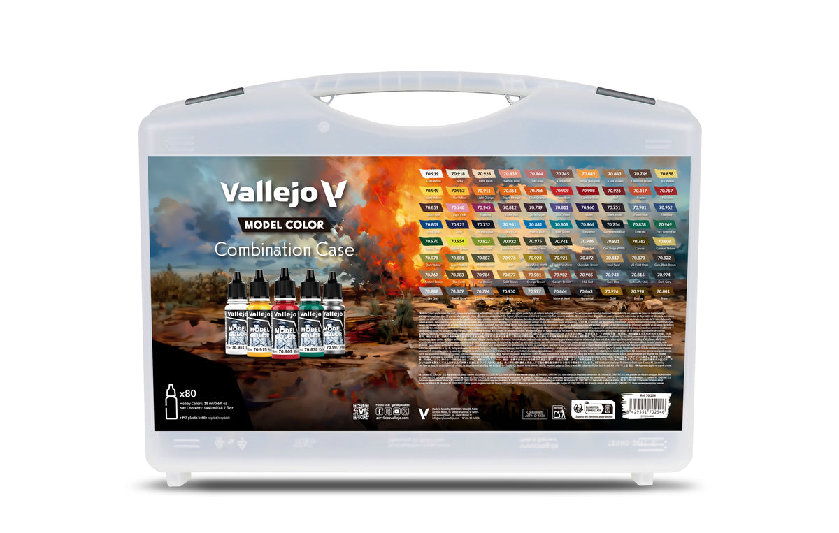 Model Color – Combination Case | 70.254 | Vallejo