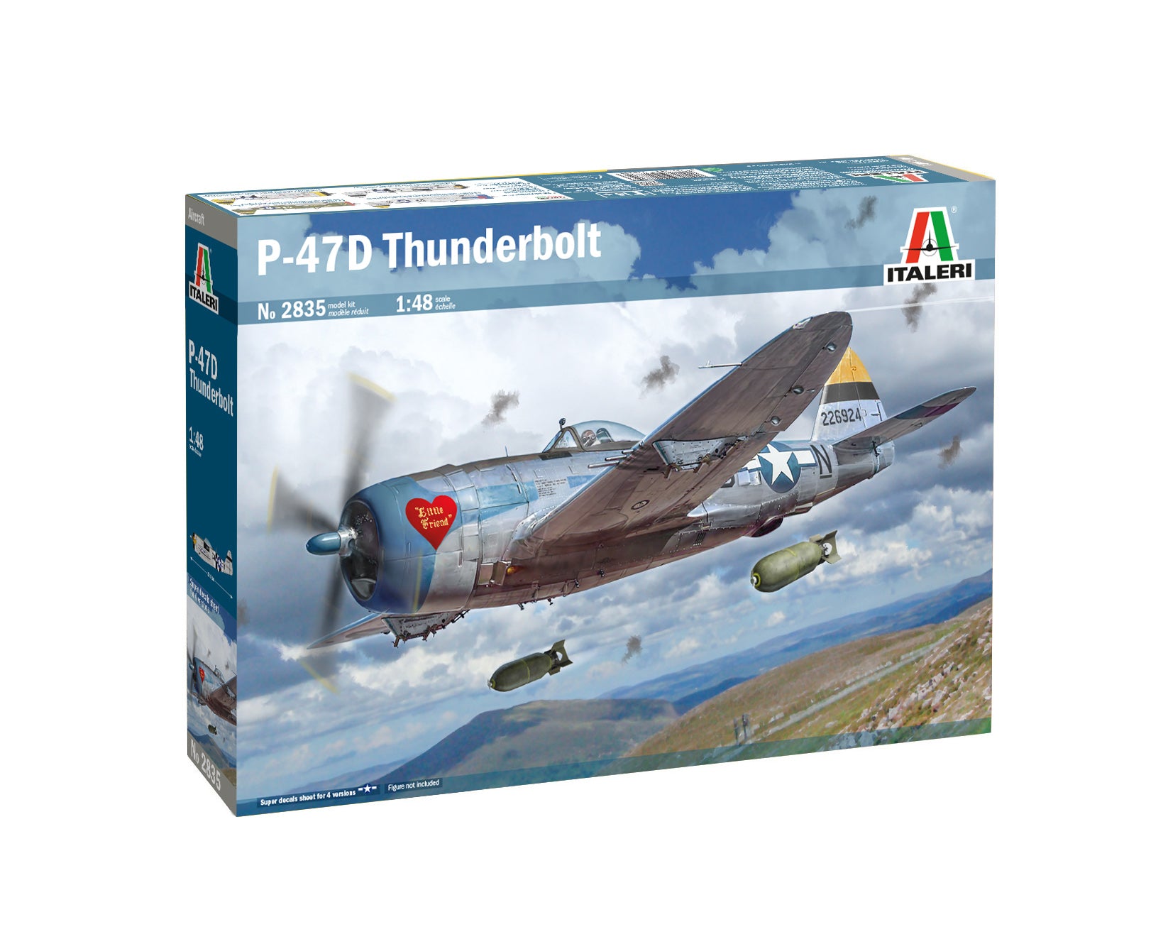 P-47D Thunderbolt | 2835 | Italeri