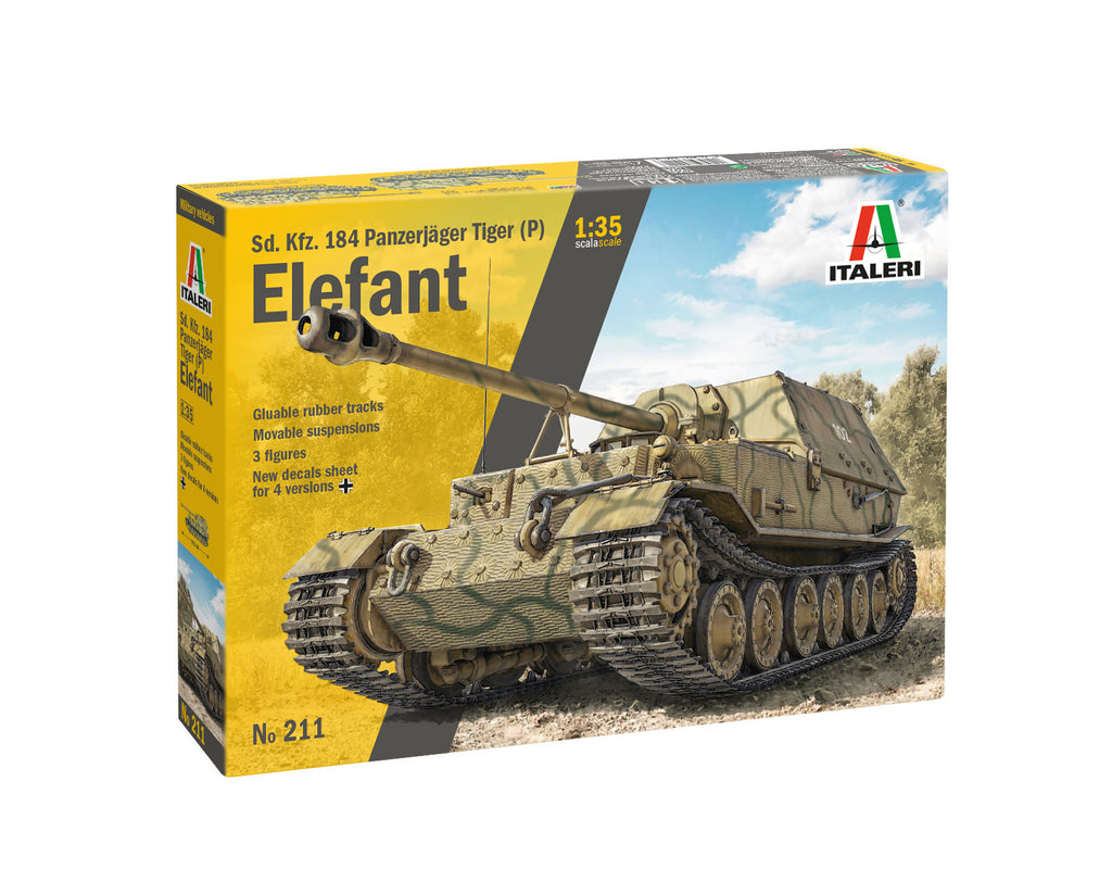 Sd. Kfz. 184 PanzerJäger Elefant | 0211 | Italeri