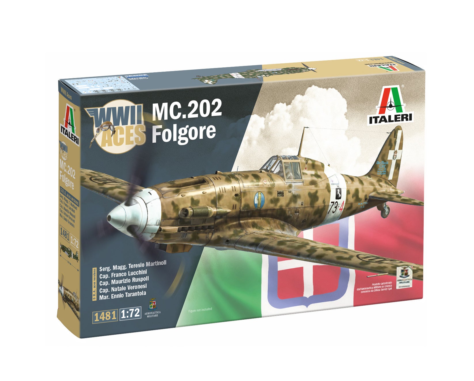MC.202 Folgore Aces | 1481 | Italeri