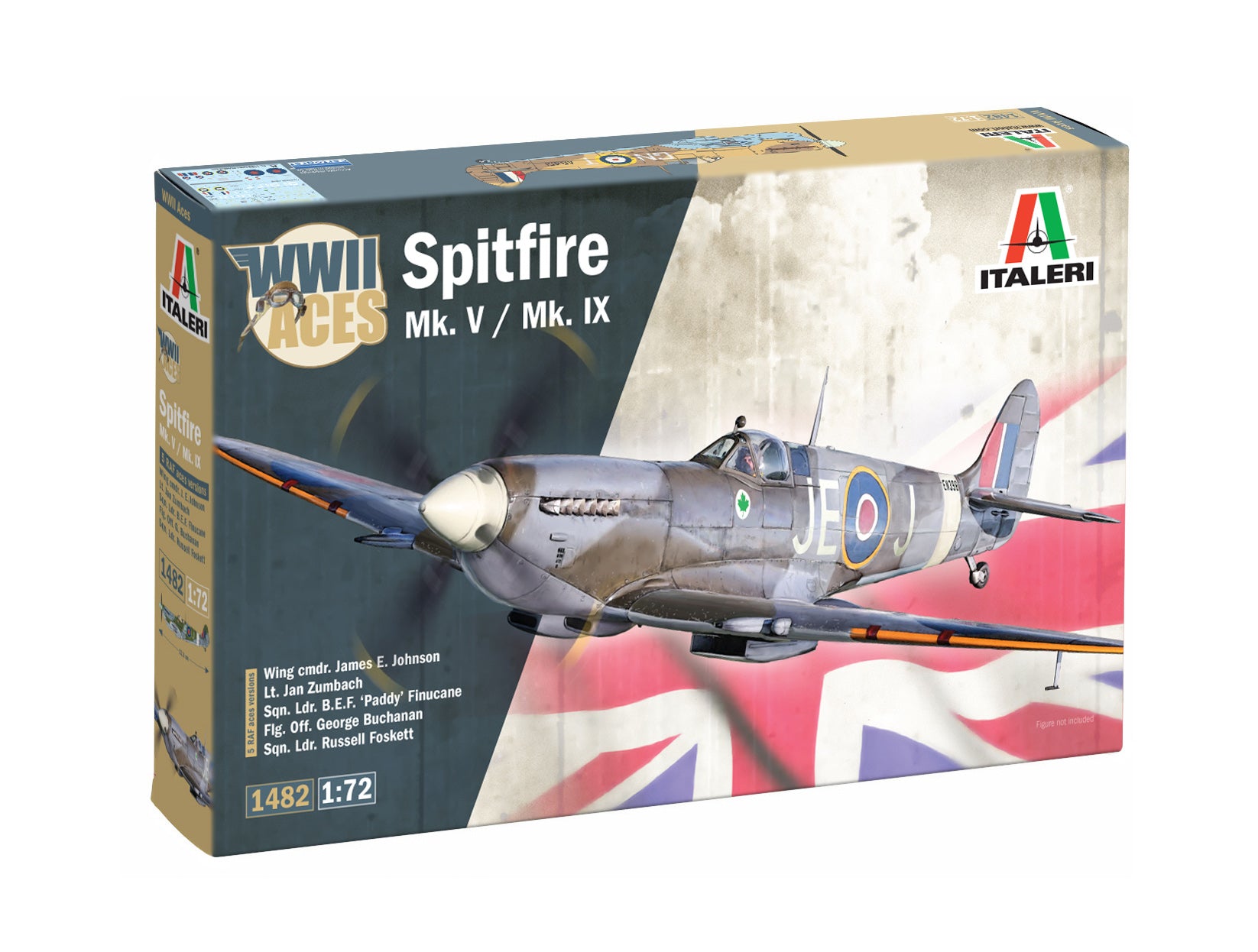 Spitfire Mk.V / Mk.IX Aces | 1482 | Italeri