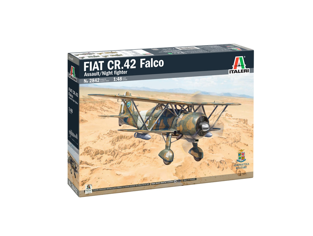 FIAT CR.42 Falco Assault/Night Fighter | 2842 | Italeri