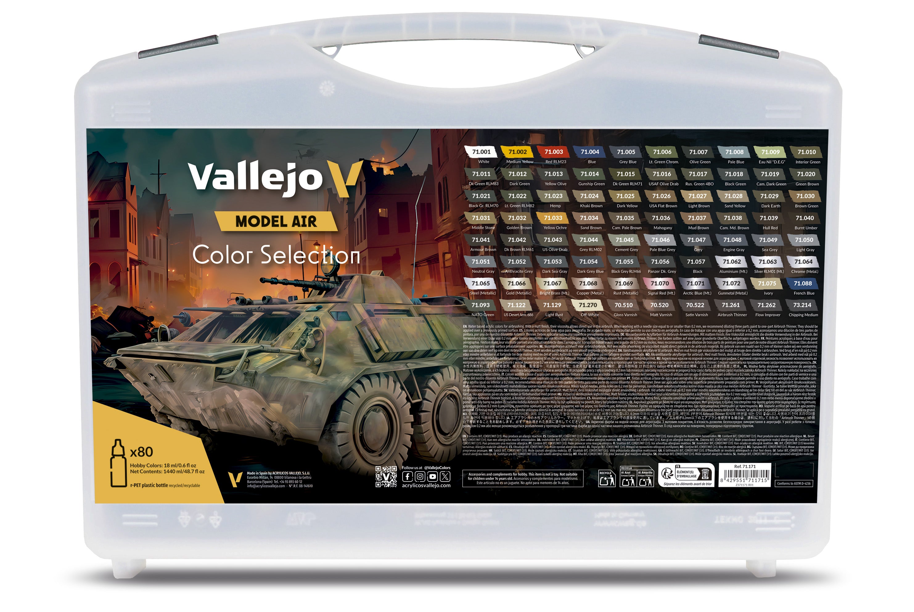 Model Air – Color Selection | 71.171 | Vallejo