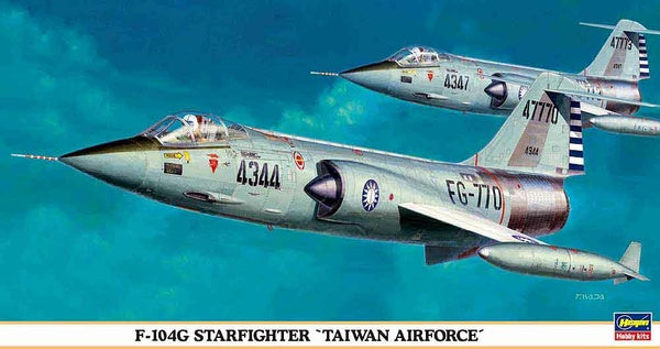 F-104G Starfighter "Taiwan Air Force" - Hasegawa 1:48 modelbouwpakket