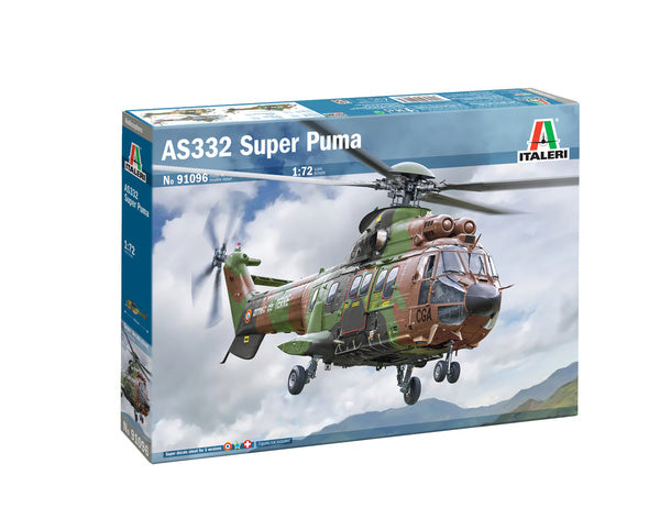 AS332 Super Puma - Italeri 1:72 modelbouwpakket