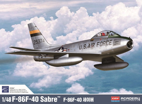 F-86F-40 Sabre - Academy 1:48 modelbouwpakket