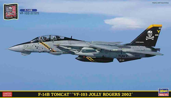 F-14B Tomcat "VF-103 Jolly Rogers 2002" - Hasegawa 1:72 modelbouwpakket