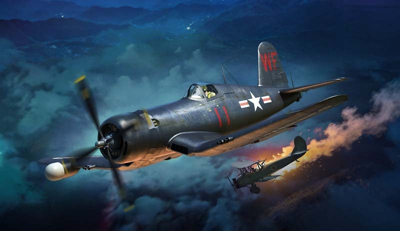 F4U-5N Corsair Late Version | 80391 | HobbyBoss | 1:48