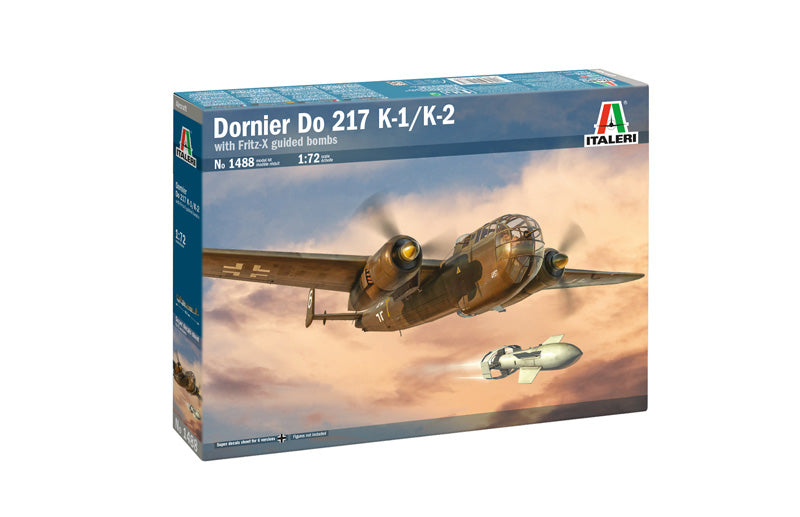 DO 217 K-1/K-2 with FRITZ X | 1488 | Italeri