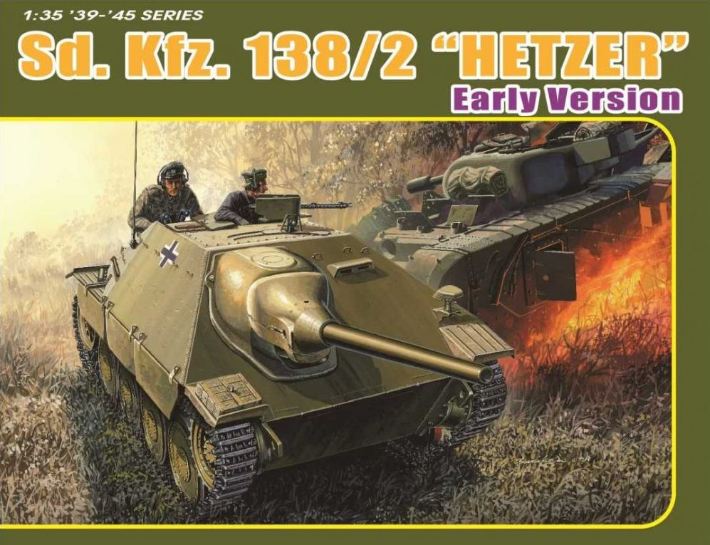 Jagdpanzer 38(t) "Hetzer" Early Production 07-11/44 | 6708 | Dragon