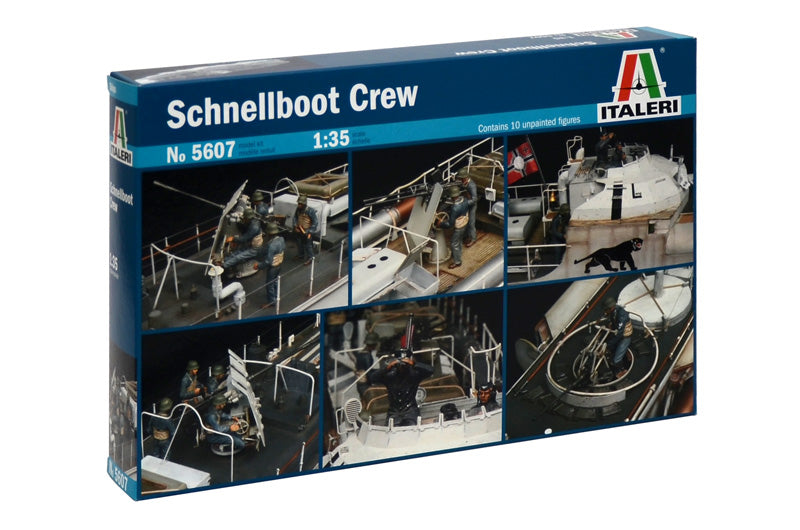 Schnellboot Crew - Italeri 1:35 modelbouwpakket