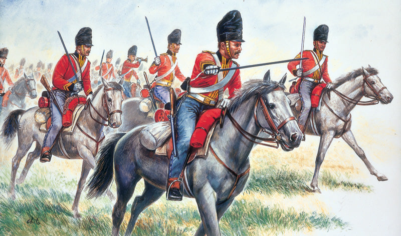 British Heavy Cavalry "Scot Greys" (Nap. Wars) | 6001 | Italeri