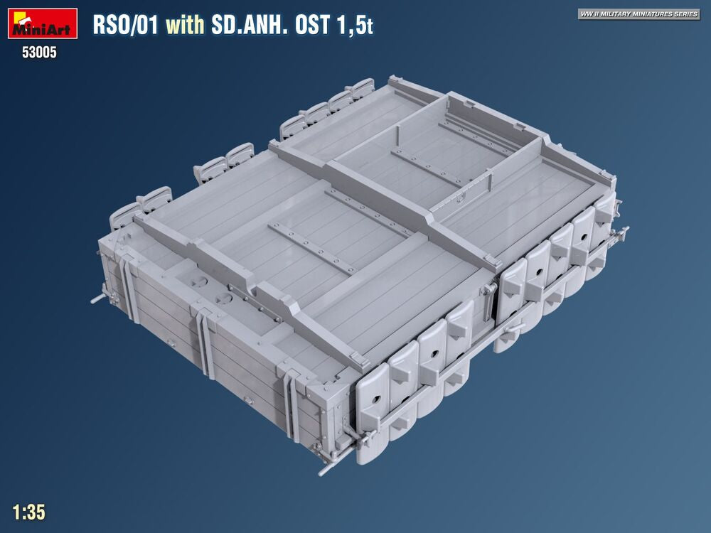 RSO/01 with Trailer Sd.Anh. Ost 1,5 t | 53005 | MiniArt | 1:35