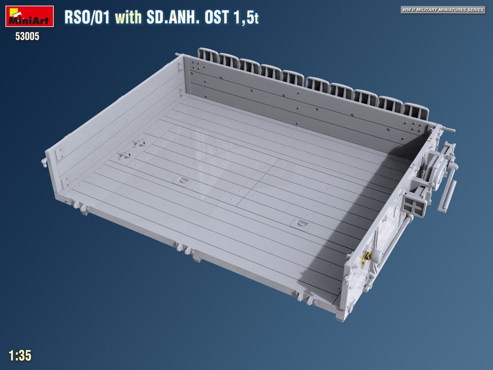 RSO/01 with Trailer Sd.Anh. Ost 1,5 t | 53005 | MiniArt | 1:35
