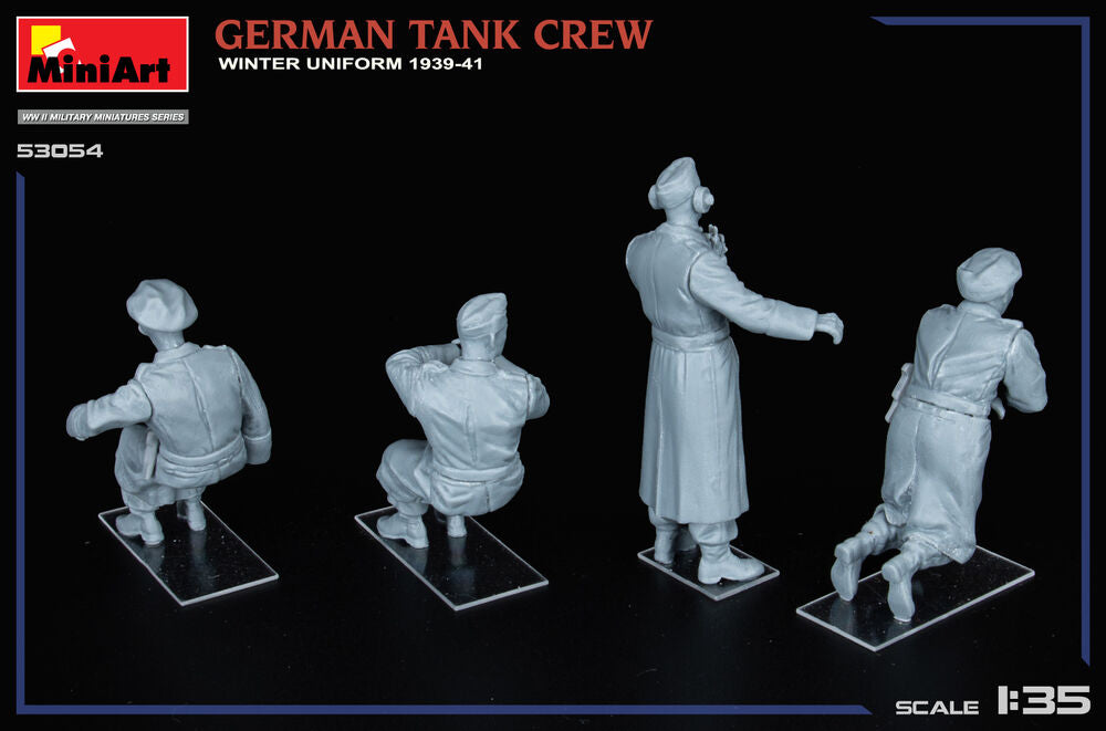 German Tank Crew. Winter Uniform. 1939-41 | 53054 | MiniArt | 1:35