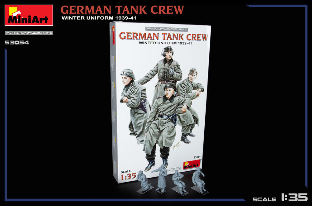 German Tank Crew. Winter Uniform. 1939-41 | 53054 | MiniArt | 1:35