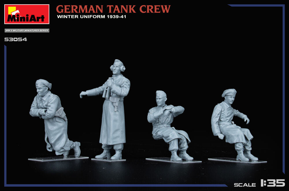 German Tank Crew. Winter Uniform. 1939-41 | 53054 | MiniArt | 1:35
