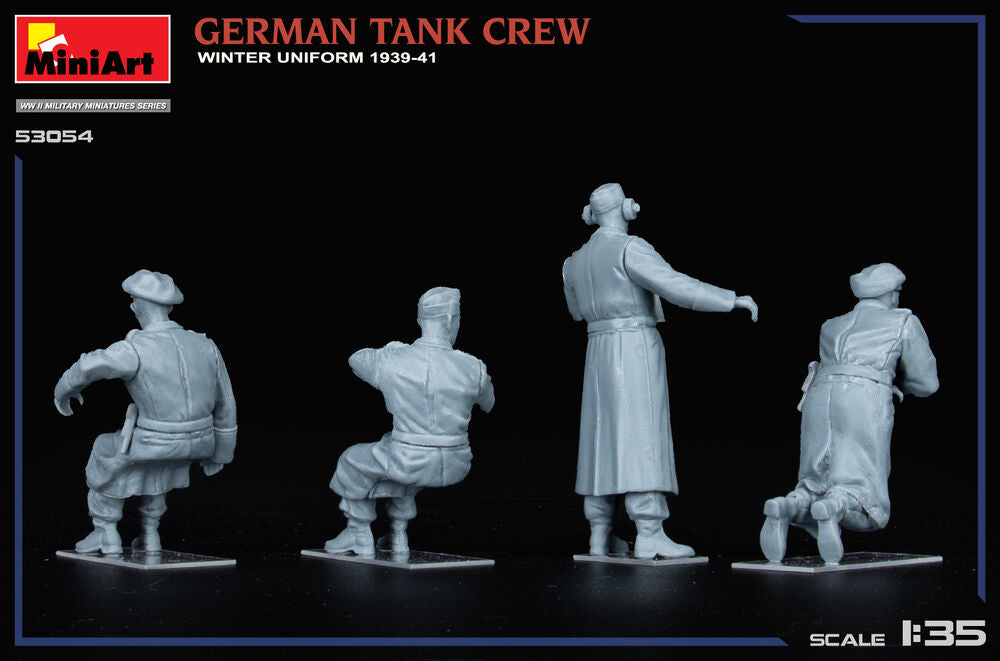 German Tank Crew. Winter Uniform. 1939-41 | 53054 | MiniArt | 1:35