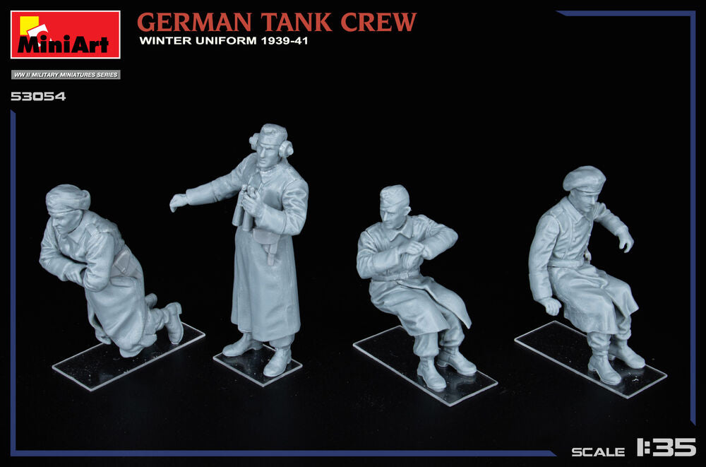 German Tank Crew. Winter Uniform. 1939-41 | 53054 | MiniArt | 1:35