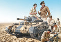 Crusader Mk. III with british crew - Italeri 1:35 modelbouwpakket
