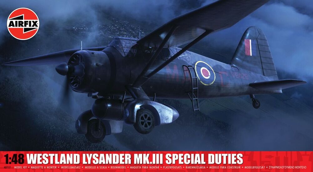 Westland Lysander Mk.III Special Duties | A07117 | Airfix | 1:48