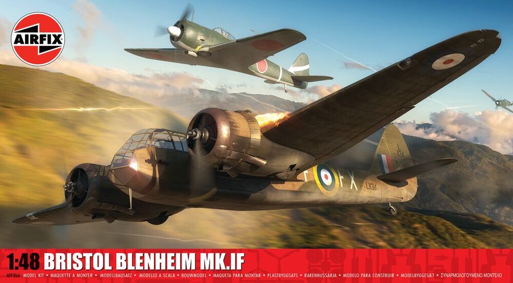 Bristol Blenheim Mk.IF | A09186A | Airfix | 1:48