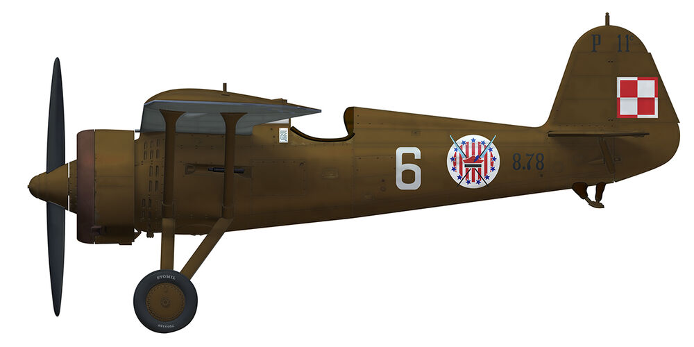 PZL P.11c Pursuit Brigade w/extensive 3D print | 70018 | Arma Hobby | 1:72