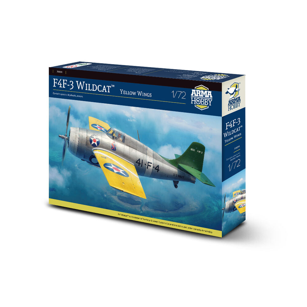 F4F-3 Wildcat™ Yellow Wings | 70091 | Arma Hobby | 1:72