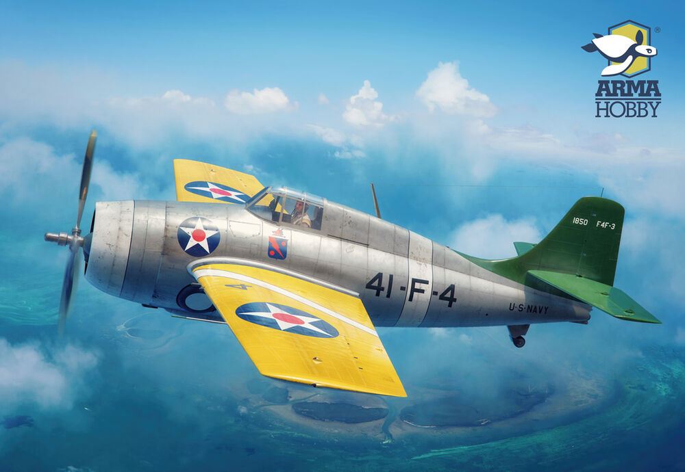 F4F-3 Wildcat™ Yellow Wings | 70091 | Arma Hobby | 1:72