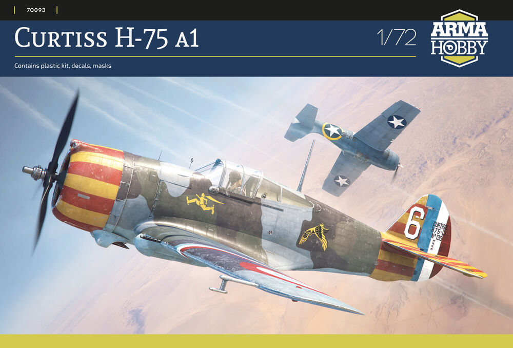 Curtiss H-75 A1/A2 | 70093 | Arma Hobby | 1:72