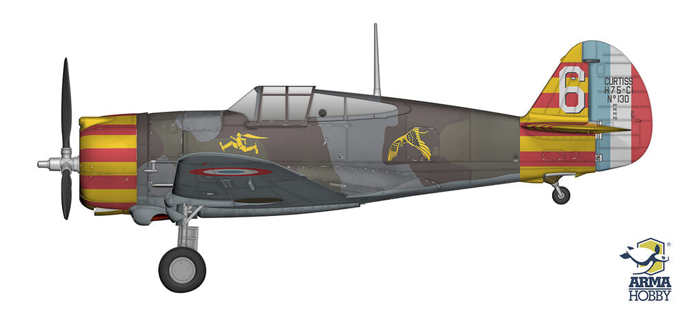 Curtiss H-75 A1/A2 | 70093 | Arma Hobby | 1:72