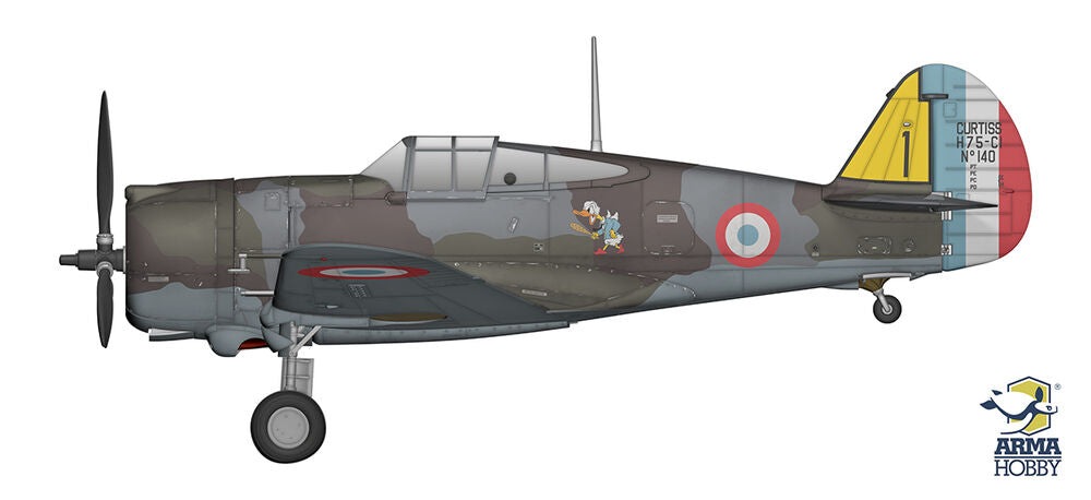 Curtiss H-75 A1/A2 | 70093 | Arma Hobby | 1:72